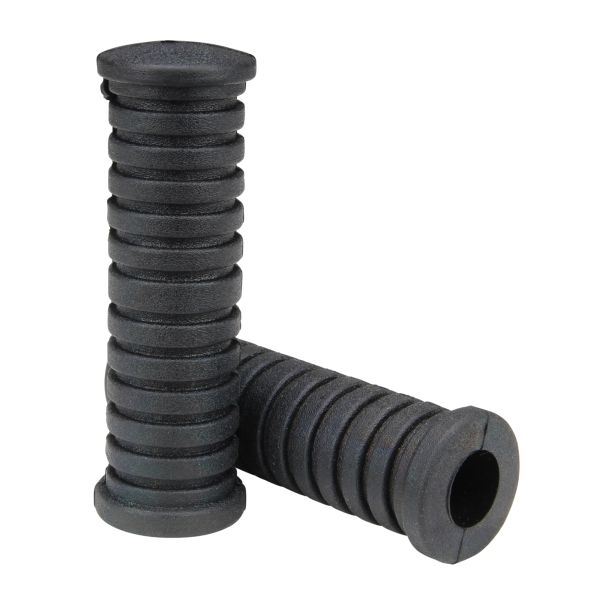 Fußrastengummi Set schwarz quergerippt für Simson S50 S51 S53 S70 S83 SR4 Star Habicht Sperber (100758)