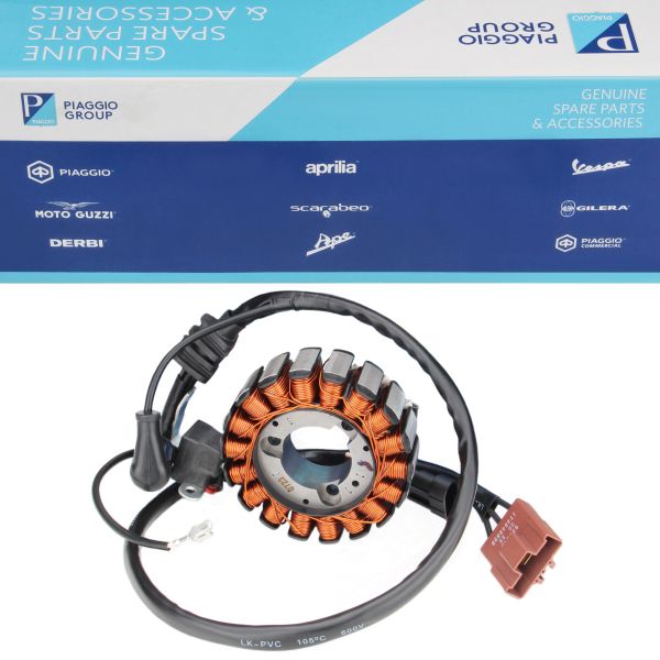 Lichtmaschine original Aprilia, Derbi, Moto Guzzi, Vespa, Gilera, Piaggio  58070R (58070R)