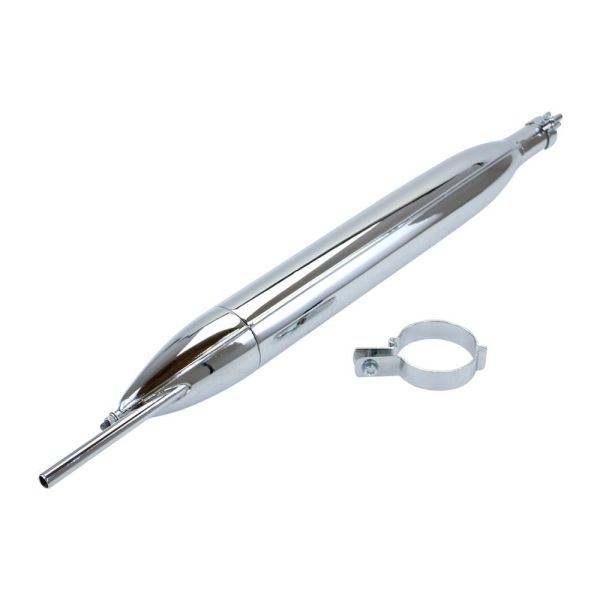 Auspuff Schalldämpfer 625 / 60 / 27 mm für ILO G50 Piano Motor (188851)